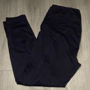 Dark purple velocity leggings size L